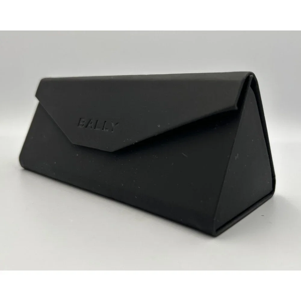BALLY Black Collapsible Folding Sunglasses Eyeglasses Case Designer Case Only